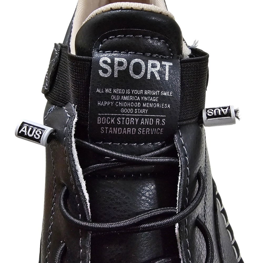 Bock Story and R.S Standard Service Mens‎ Black Sport Sneakers Size 41 Low Top - Picture 8 of 8